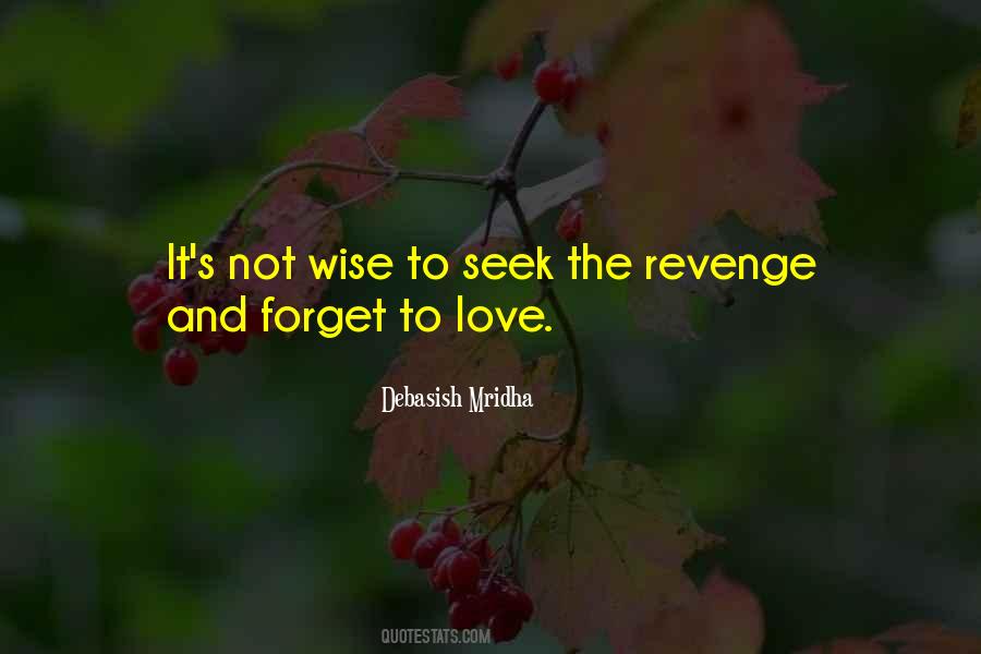 Quotes About The Revenge #163645