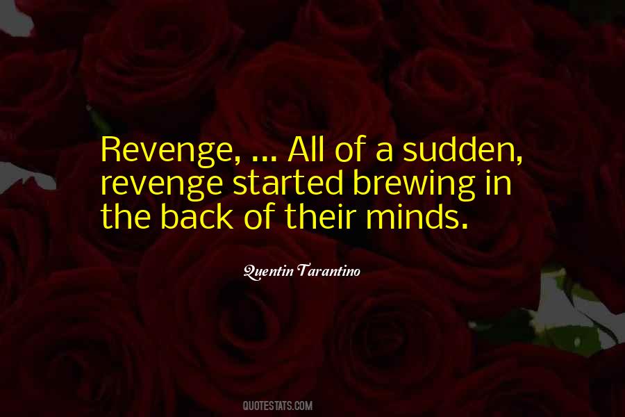 Quotes About The Revenge #41969
