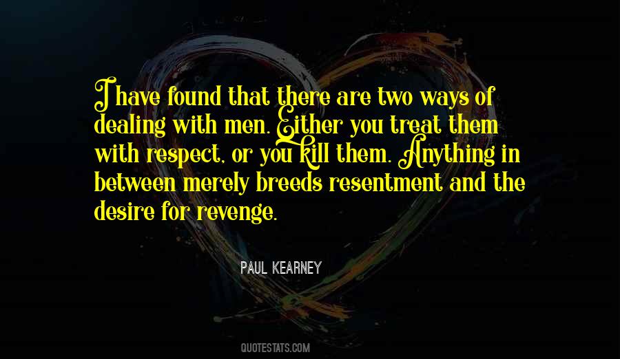 Quotes About The Revenge #53159