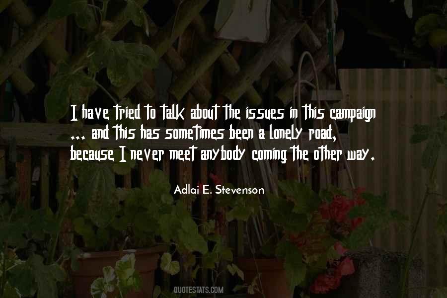 Adlai Stevenson 1 Quotes #204760