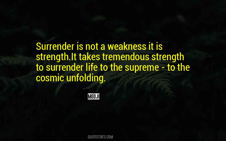 Strength Weakness Quotes #105335