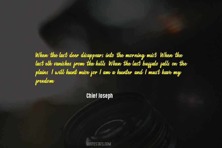 Chief Buffalo Quotes #885095