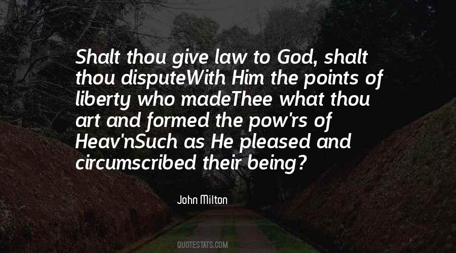 Liberty Of Man Quotes #809936