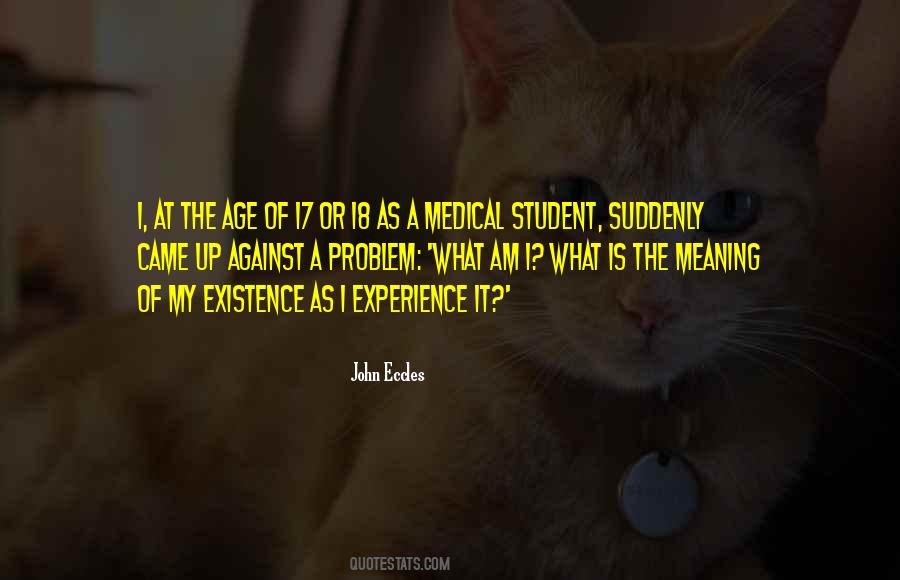 Student Of Experience Quotes #1552584