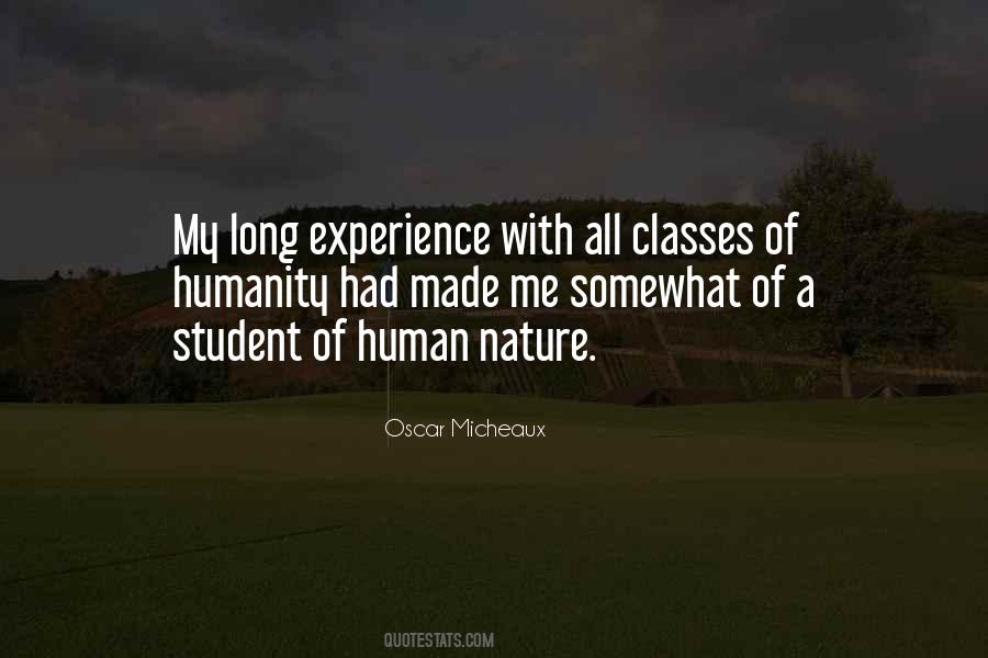 Student Of Experience Quotes #1560435