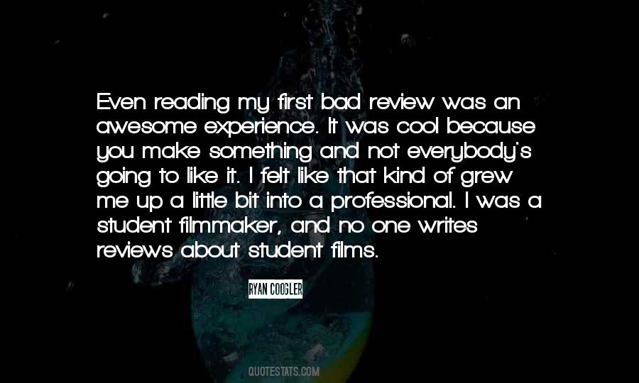 Student Of Experience Quotes #235947