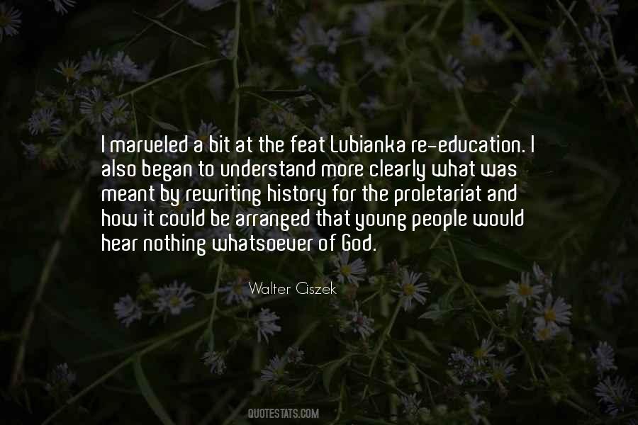 History Of Education Quotes #174980