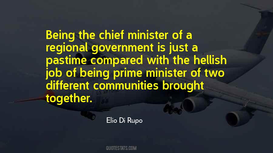 Chief Minister Quotes #81020