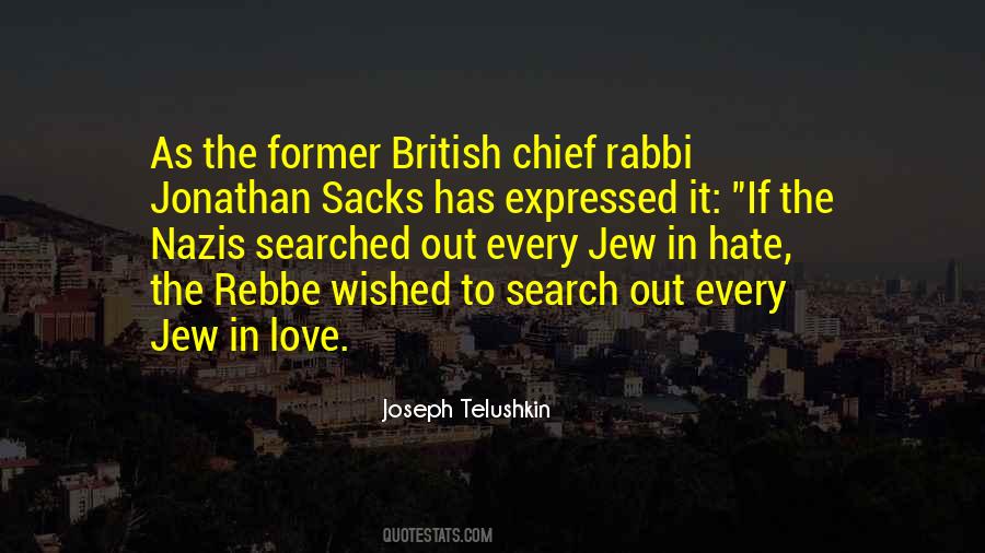 Chief Rabbi Jonathan Sacks Quotes #1175832