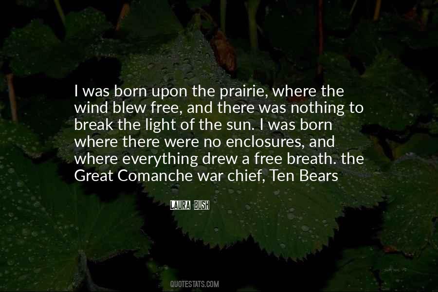 Chief Ten Bears Quotes #1307728