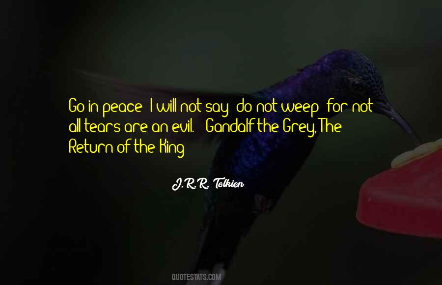 Quotes About The Return Of The King #1323853