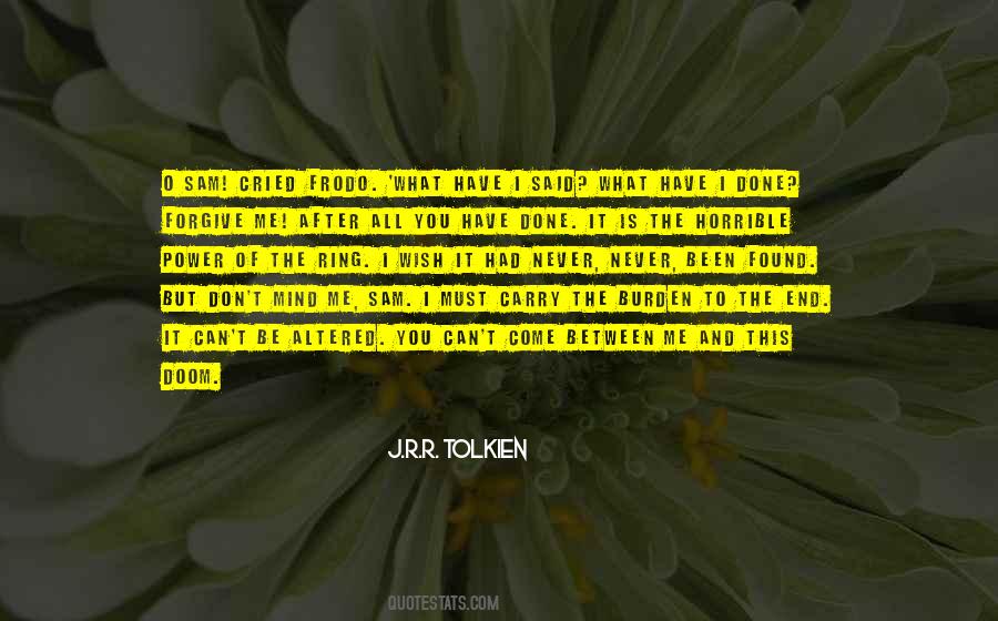 Quotes About The Return Of The King #1617157