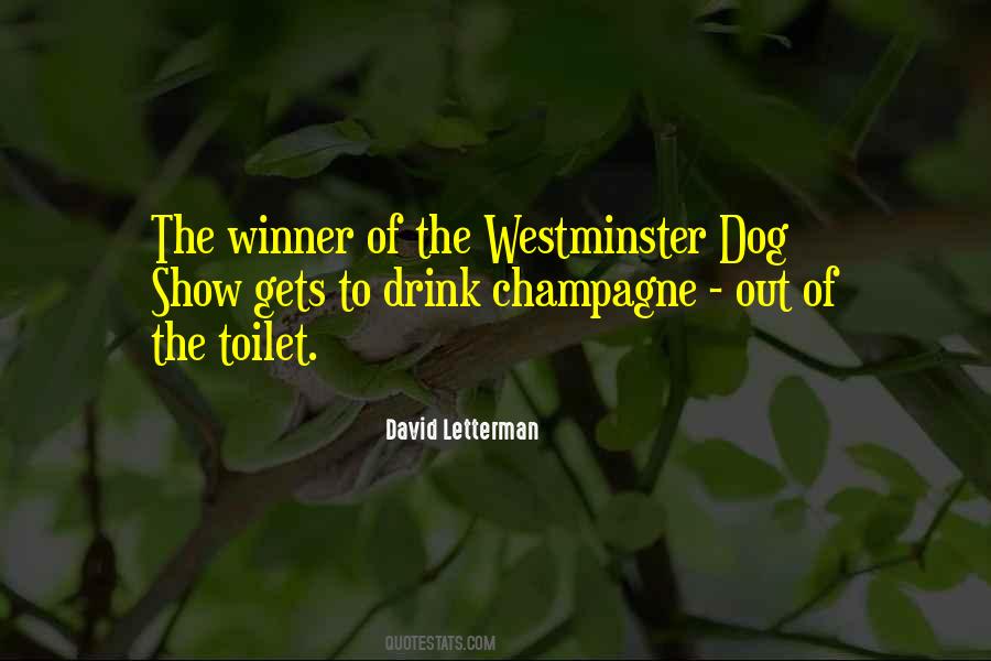 Drink Champagne Quotes #1509130