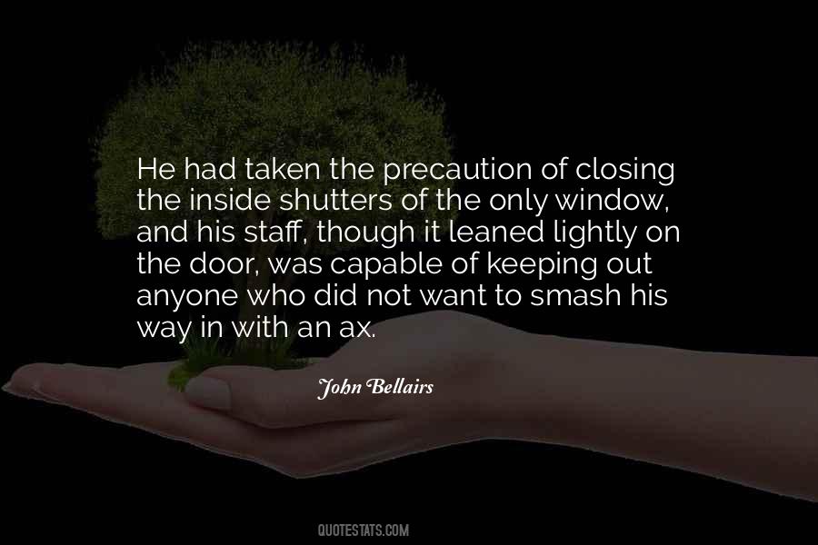 Door And Window Quotes #1199982