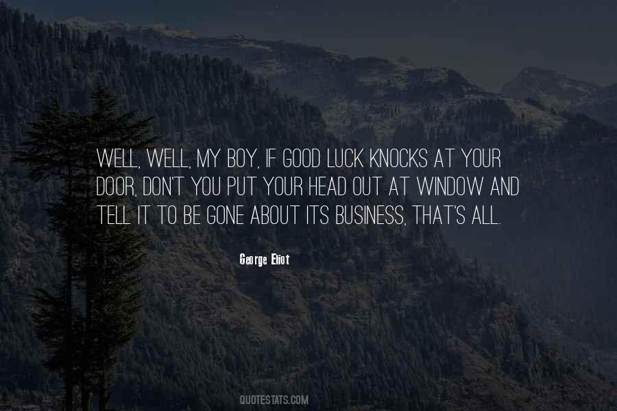 Door And Window Quotes #1460344