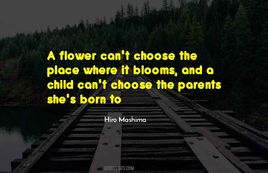 Child And Flower Quotes #1694508
