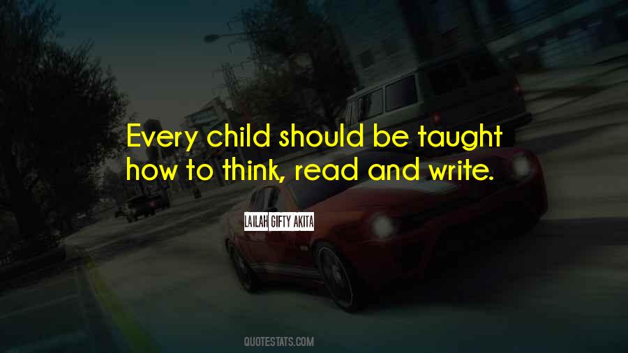 Child And Learning Quotes #1015088