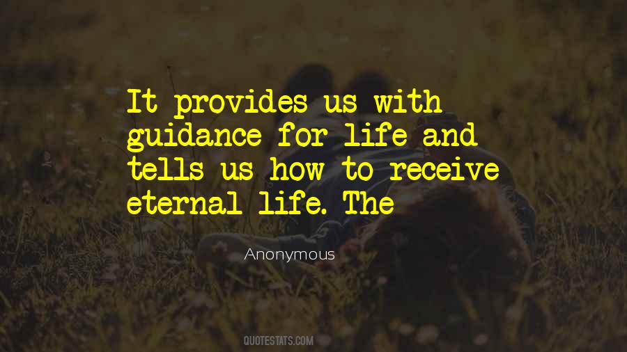 Quotes About Life Guidance #588401