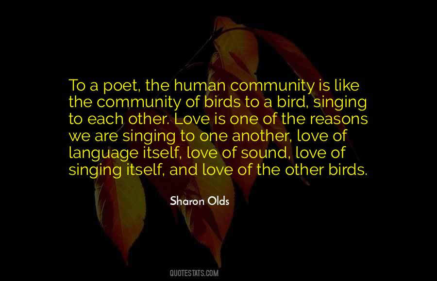 Birds Are Singing Quotes #1868421