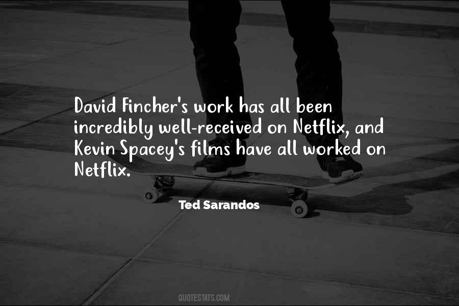 Sarandos Ted Quotes #155692