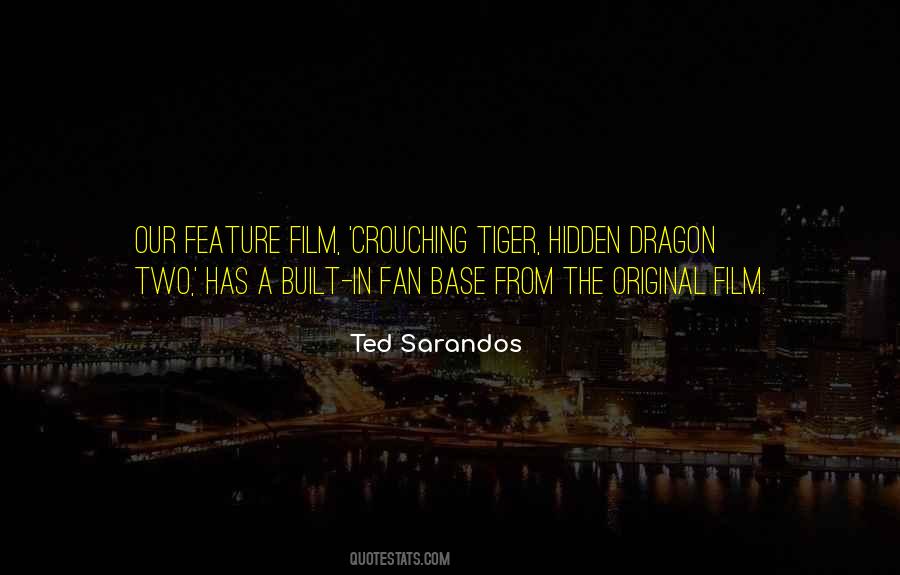 Sarandos Ted Quotes #1785981