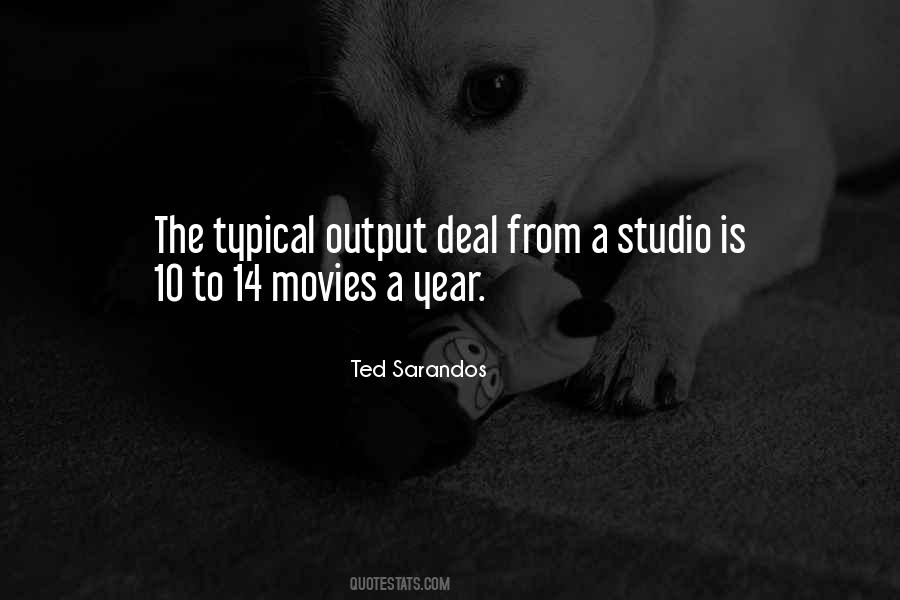 Sarandos Ted Quotes #898922