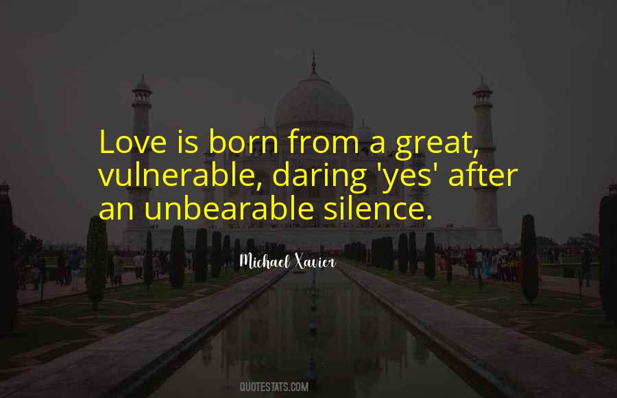 Silence Love Quotes #137200