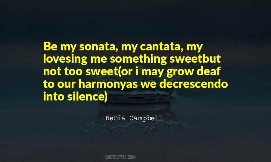 Silence Love Quotes #171342