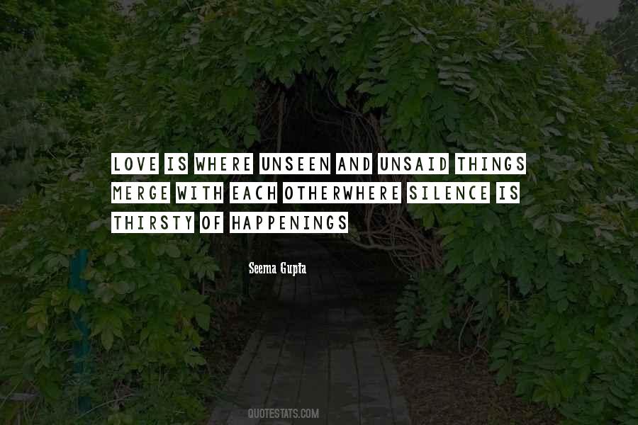 Silence Love Quotes #338333