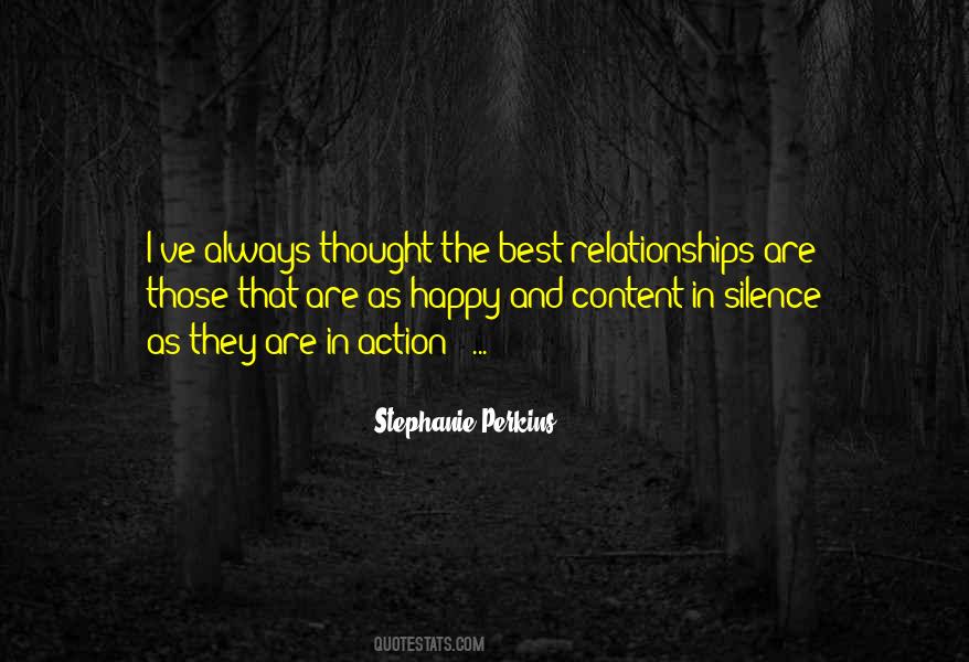 Silence Love Quotes #357142