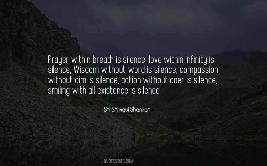 Silence Love Quotes #469081