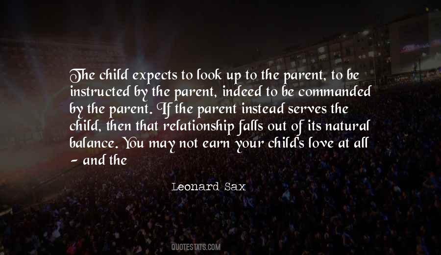 Child To Parent Love Quotes #1135631