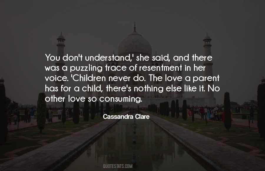 Child To Parent Love Quotes #566563