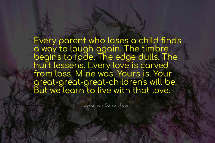 Child To Parent Love Quotes #693338