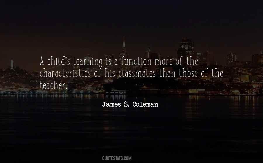 Child's Learning Quotes #228980