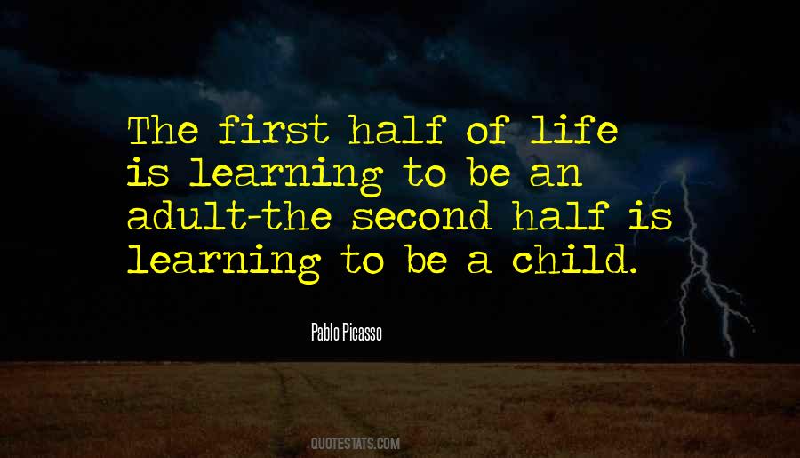 Child's Learning Quotes #312357