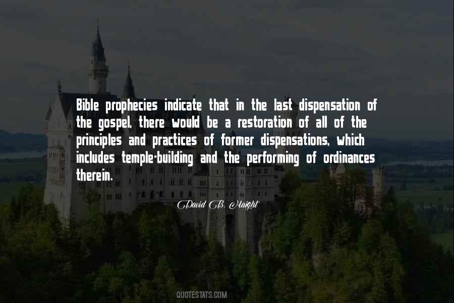 Quotes About The Restoration Of The Gospel #1412793 Quotes About The Restoration Of The Gospel #1412793