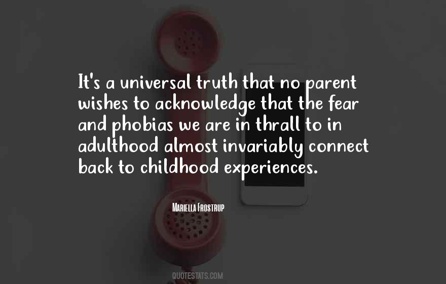 Childhood Adulthood Quotes #1548027