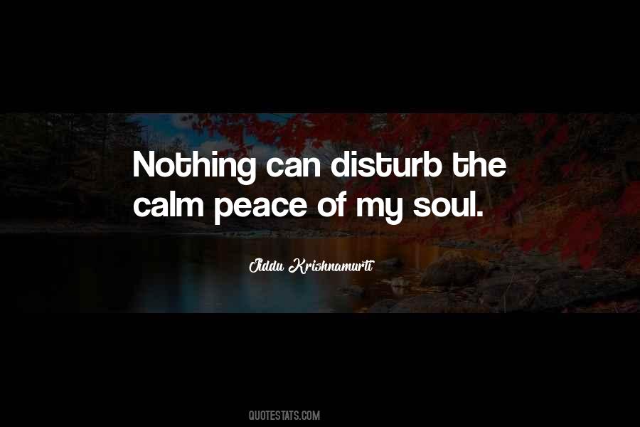 The Calm Quotes #1286024
