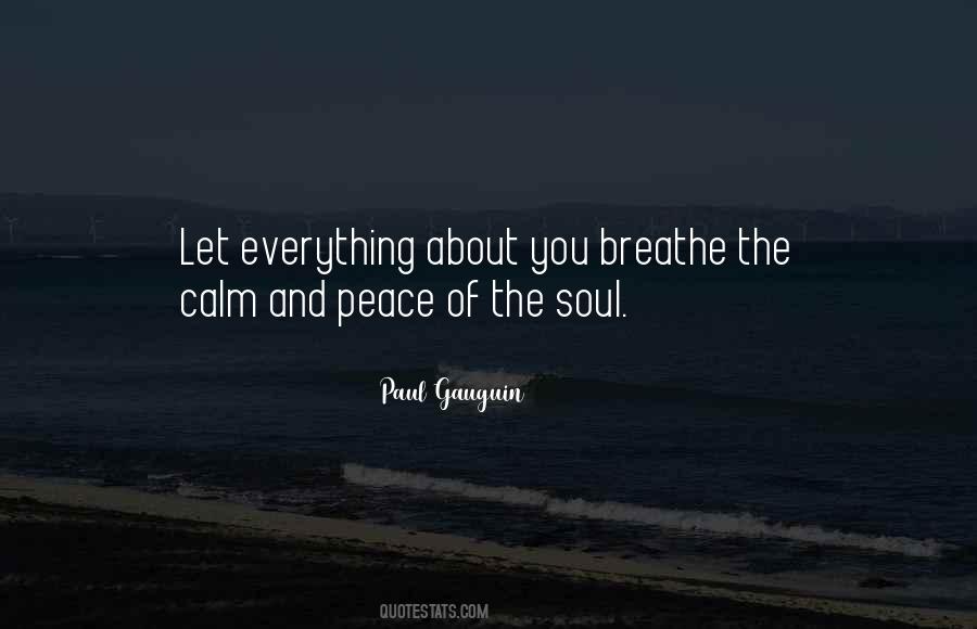 The Calm Quotes #1613930