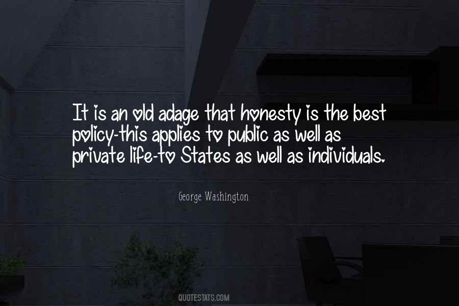 Quotes About Life From George Washington #1389504