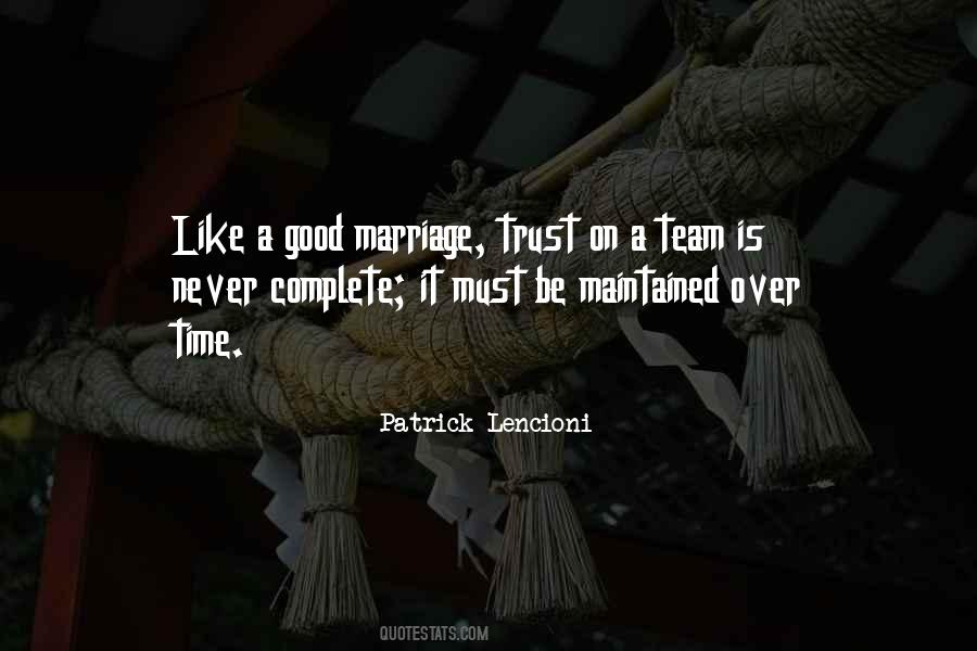 Team Trust Quotes #366635