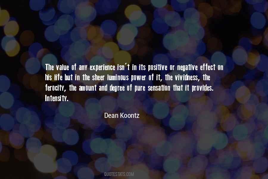 Dean Koontz Intensity Quotes #384981