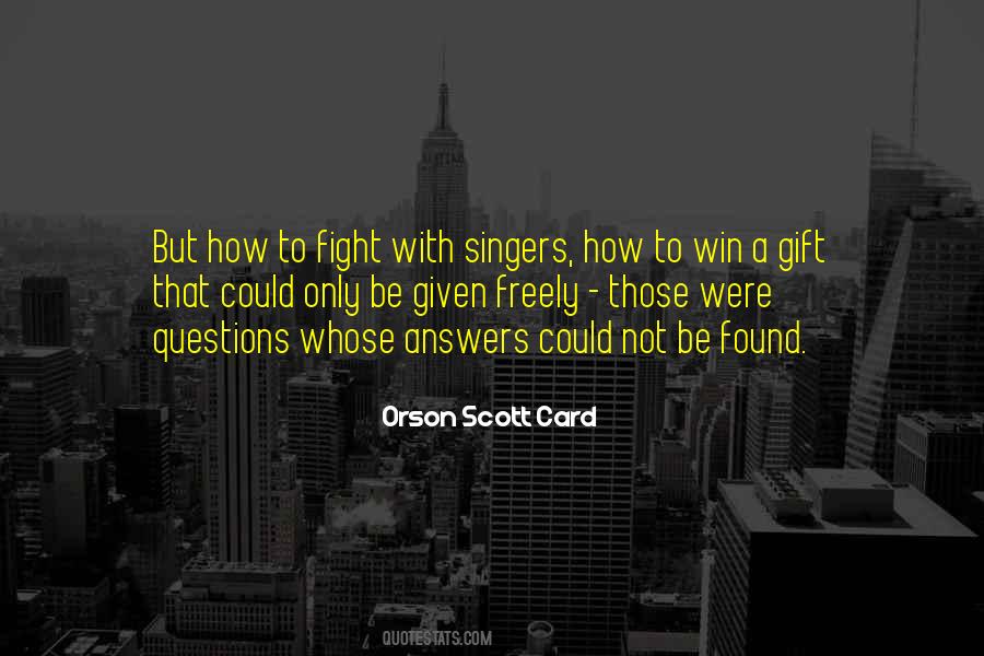 Fight To Win Quotes #513190