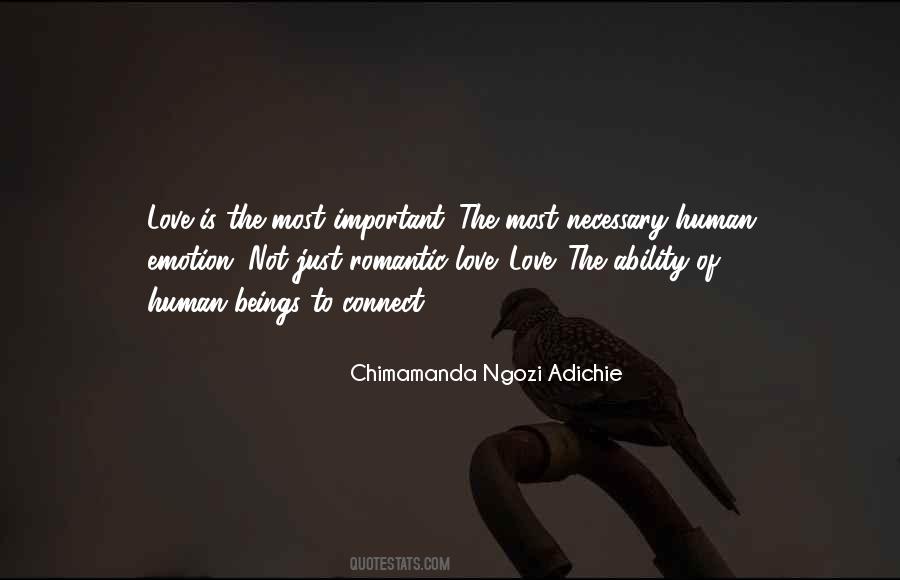 Chimamanda Adichie Love Quotes #425440