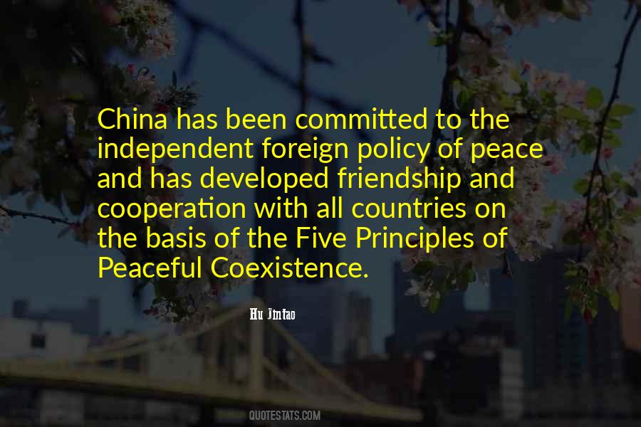 China Foreign Policy Quotes #166625