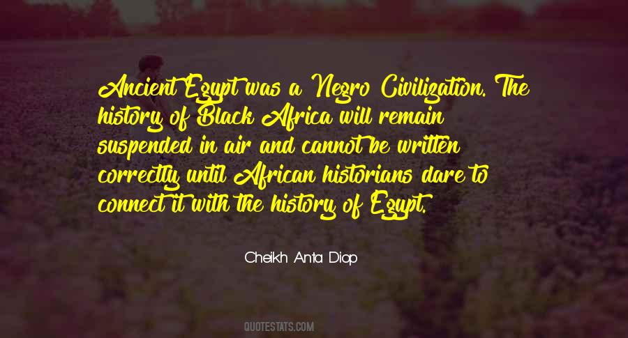 Cheikh Diop Quotes #1502616