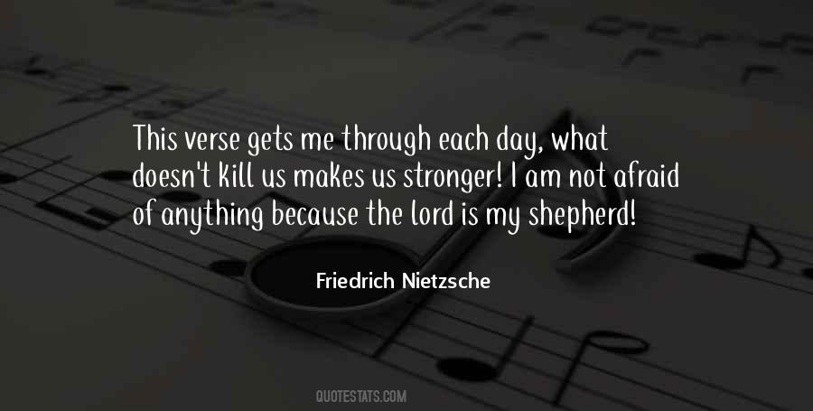 Lord Is My Shepherd Quotes #1856692