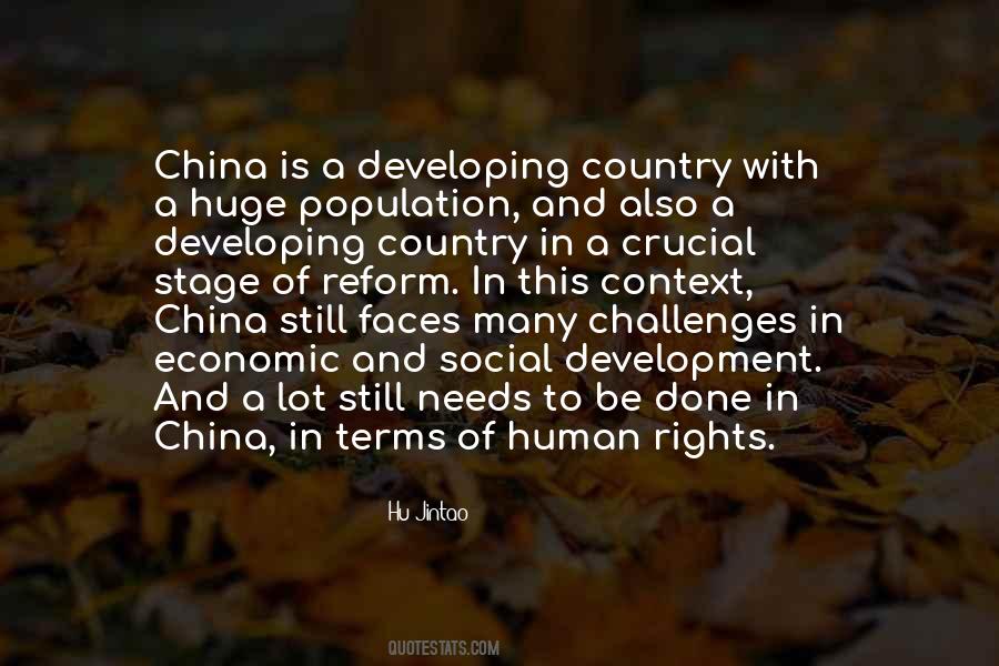 China Population Quotes #101110