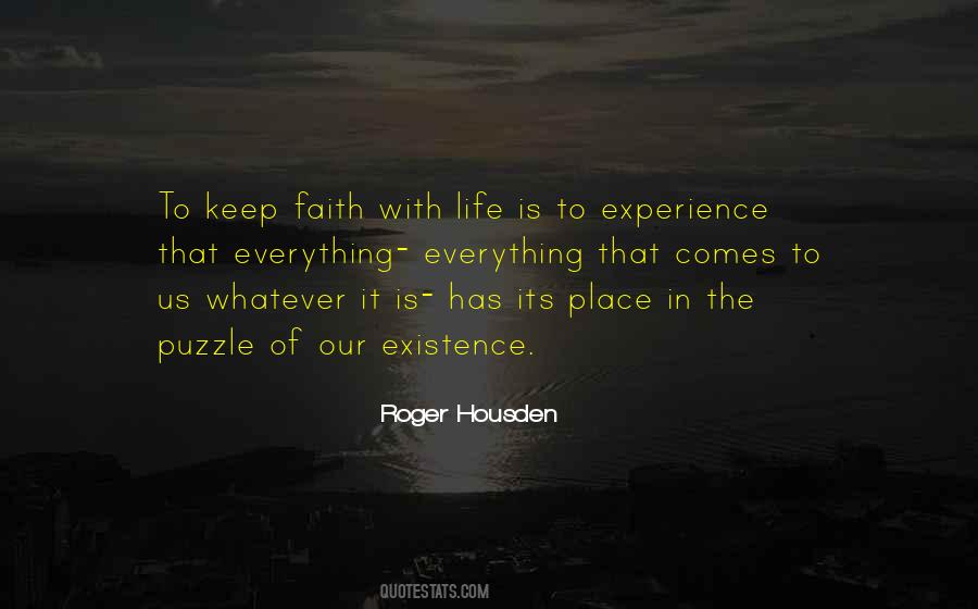 Quotes About Life Faith #3094